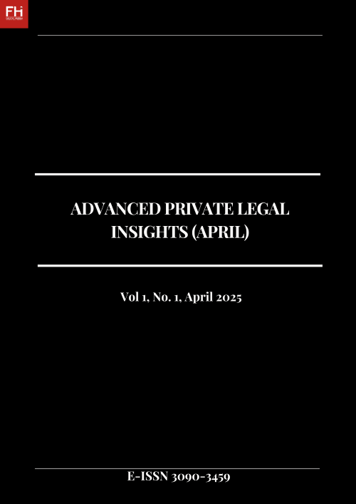 					View Vol. 1 No. 2 (2025): ADVANCES PRIVATE LEGAL INSIGHTS (APRIL)
				